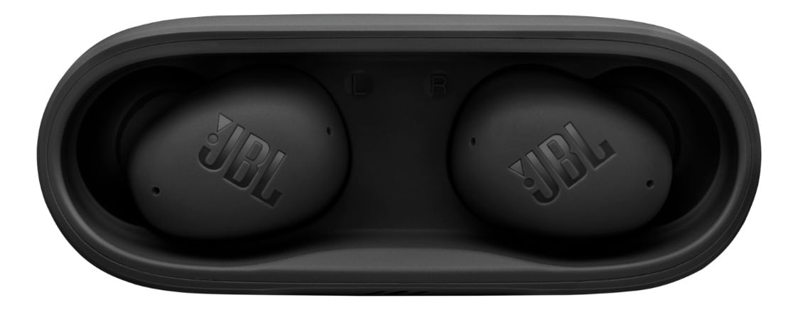 Miniatura Fone De Ouvido Bluetooth Sem Fio JBL Wave Buds 2 - Preto
