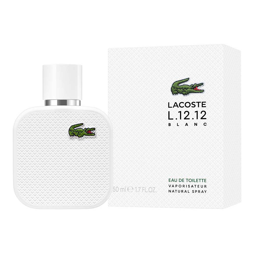Miniatura Eau De Lacoste L.12.12 Blanc - Pure Lacoste - Perfume Masculino - Eau de Toilette 100ml