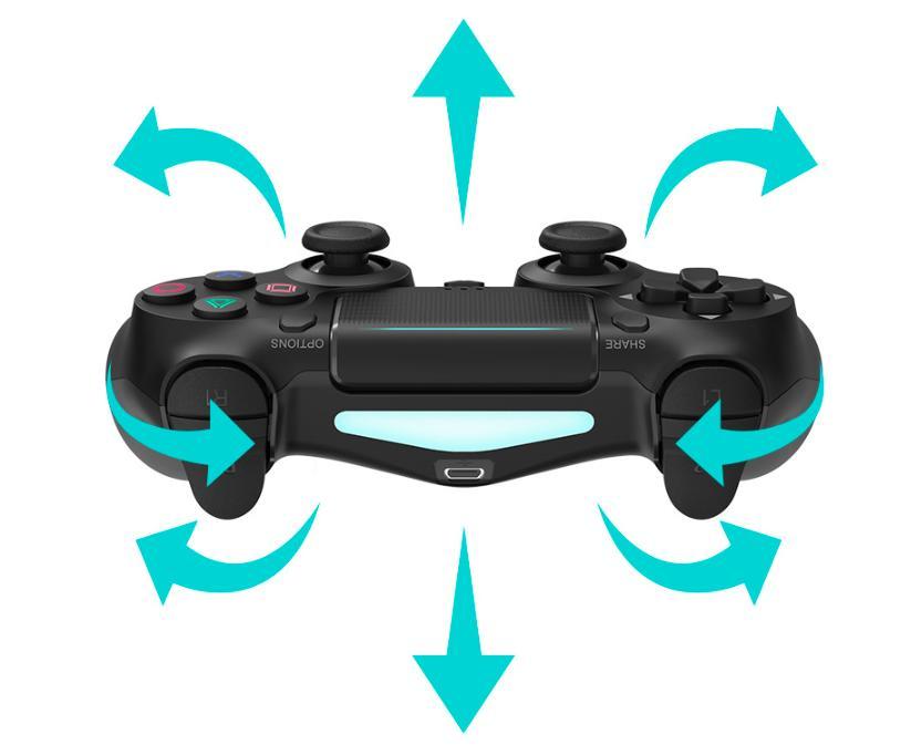 Miniatura Joystick Controle S/Fiocompatível Playstation 4 Doubleshock