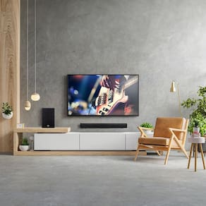 Miniatura Soundbar JBL Cinema SB180 com 2.1 Canais, Bluetooth, ARC HDMI e Subwoofer Sem Fio - 110W
