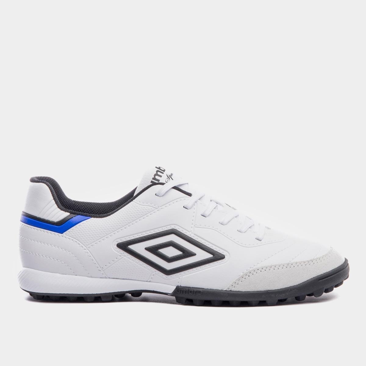 Miniatura Chuteira Society Umbro Speciali Classic Unissex Branco+Preto - 37