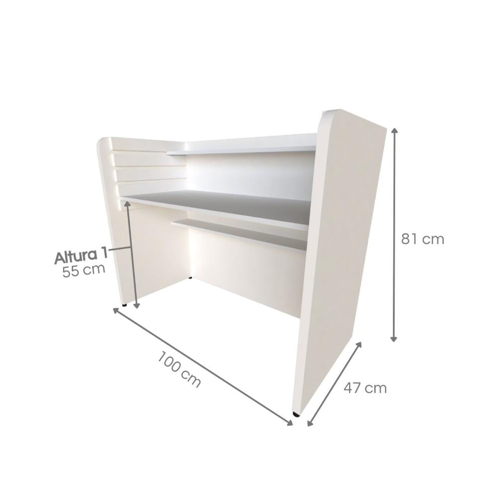 Escrivaninha / Mesa Infantil com Regulagem de Altura Branco