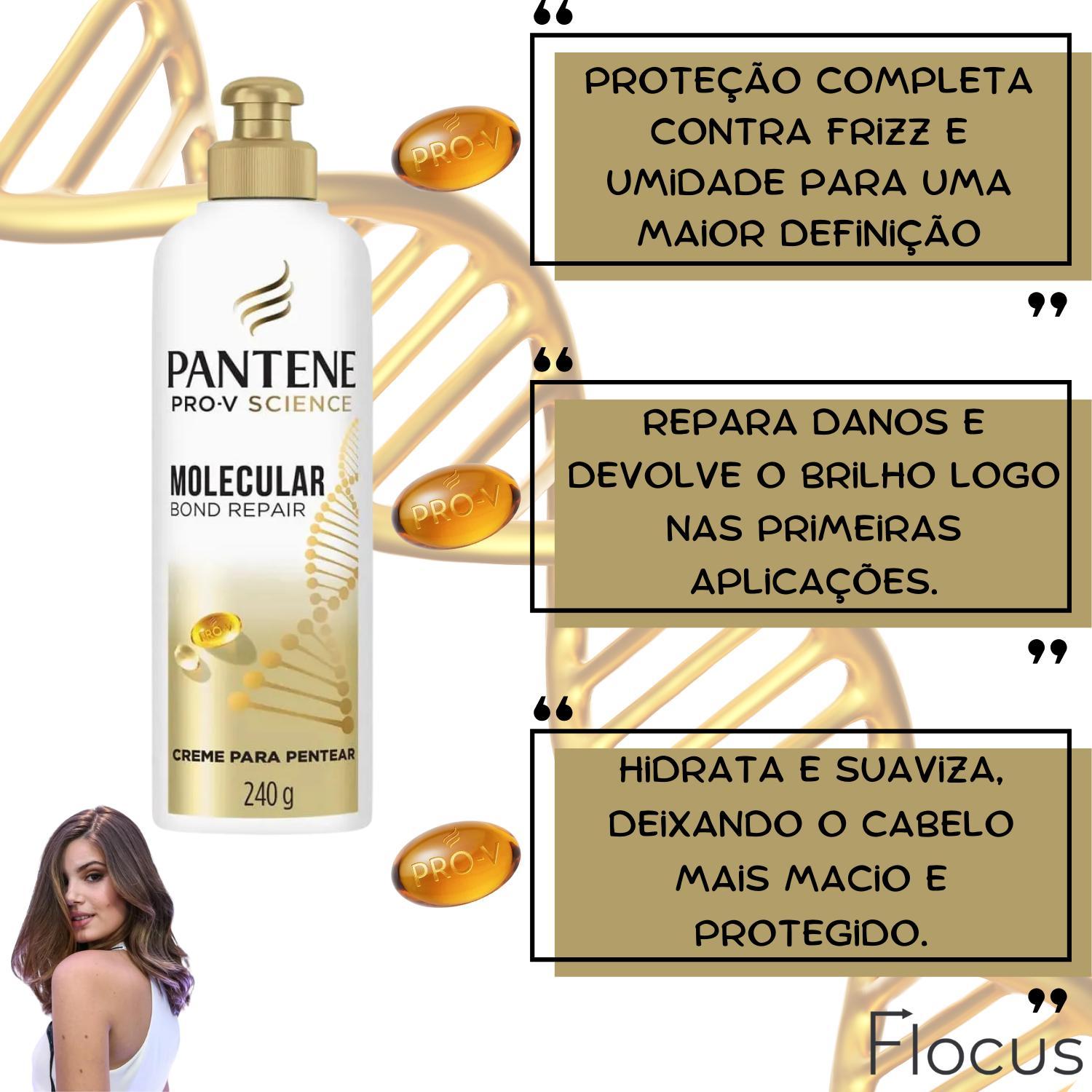 Kit Pantene Molecular Bond Repair Amino Peptídeo Leave-In