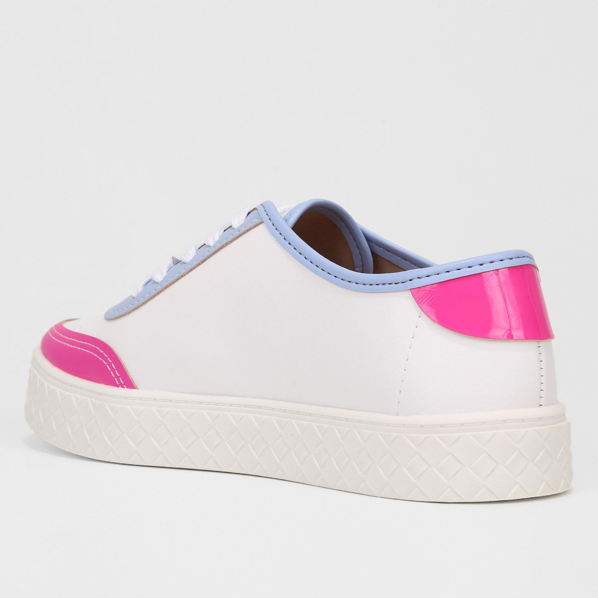 Miniatura Tênis Moleca Com Perfuros Feminino Colorido - 34