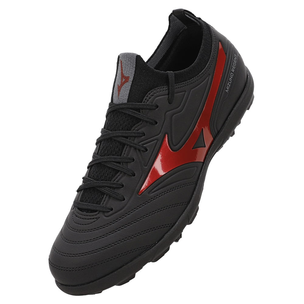Chuteira Society Mizuno Regent AS Masculina 37 Preto