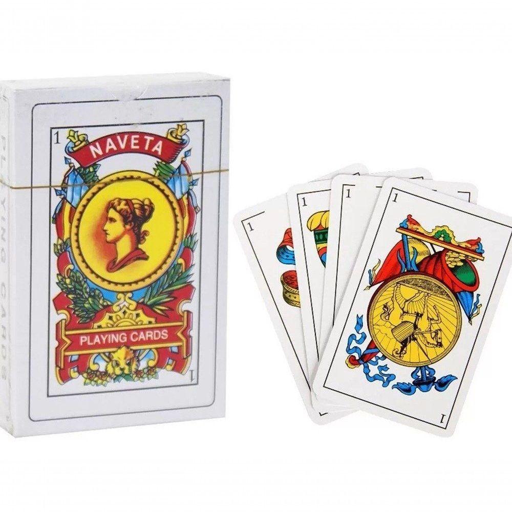 Miniatura Kit 4 Baralhos Truco Espanhol 160 Folhas De Papel