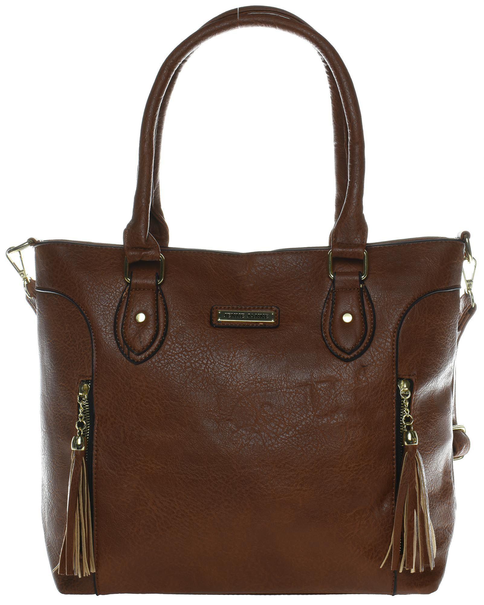 Miniatura Bolsa De Ombro San Juan Cor Marrom