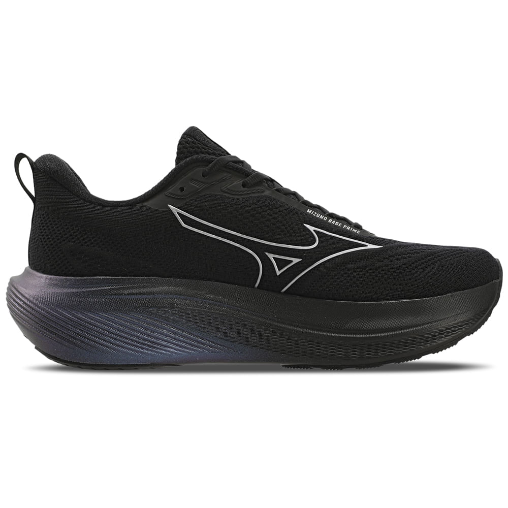 Miniatura Tênis de Corrida Mizuno Base Prime 34 Preto