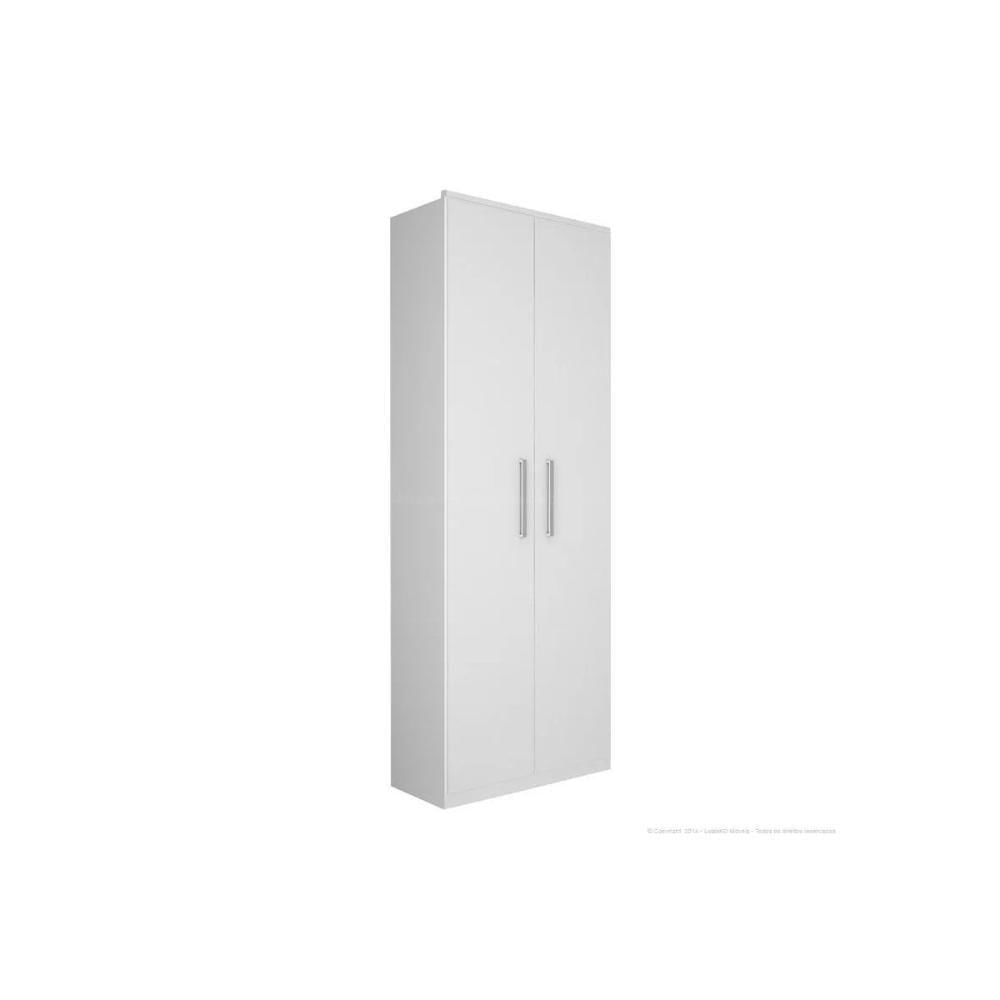 Miniatura Módulo Guarda Roupa Gold Bari C/ 2 Portas E 3 Gavetas Branco - Novo Horizonte