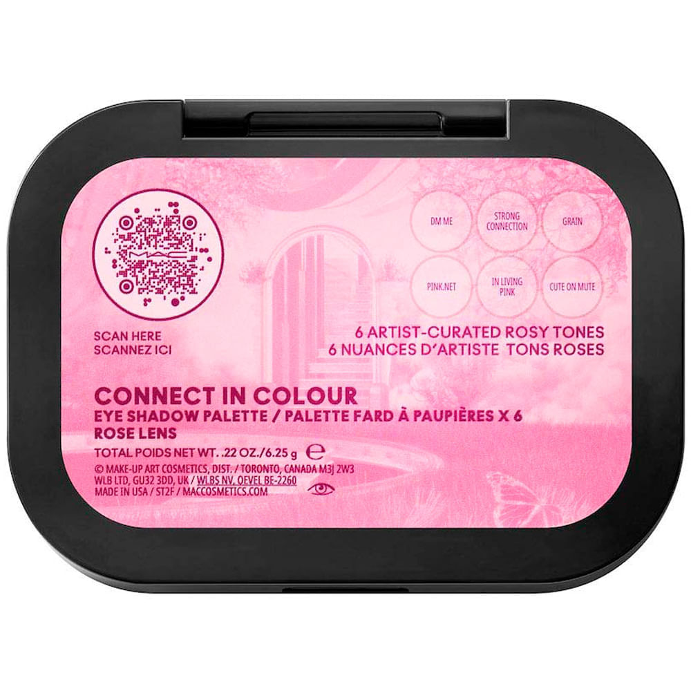 Miniatura Paleta de Sombras MAC Connect In Colour Eye Shadow Palette Rose Lens 1 Un
