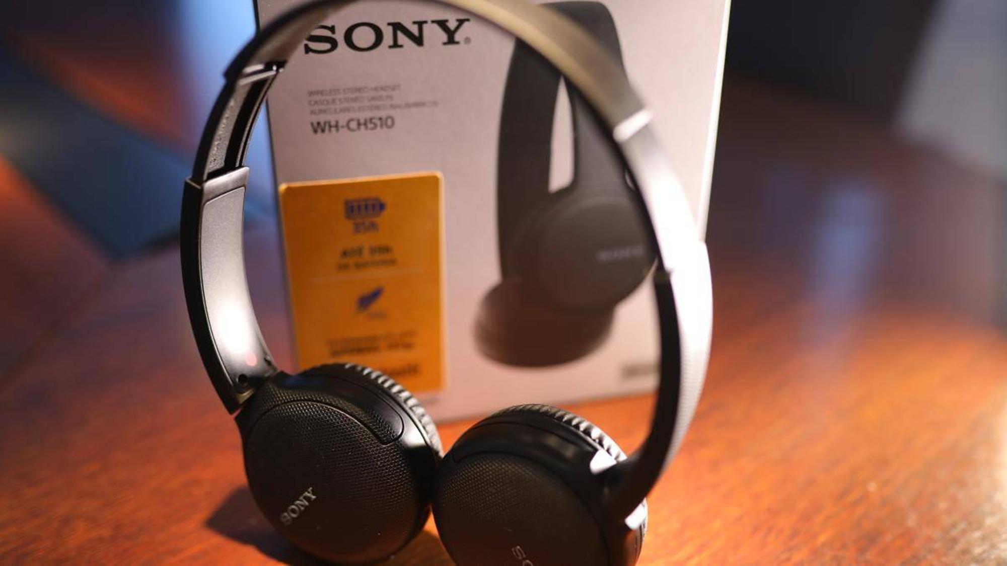 Miniatura Fone De Ouvido Sony Wh-Ch510 Preto Bluetoofh Sem Fio