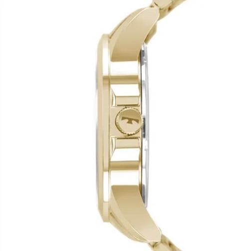 Miniatura Relógio Masculino Technos Racer Analógico Dourado 2115NBA/1D