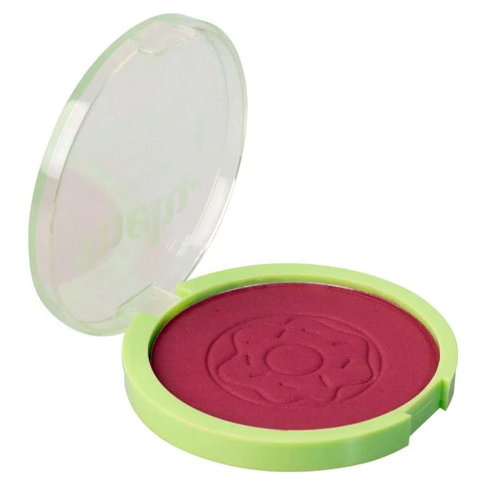 Miniatura Blush Compacto Melu Ruby Rose RR8715 Cor Grape 10g
