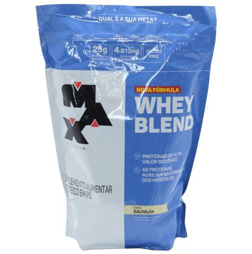 Miniatura Whey Blend Proteina Suplemento Baunilha Max Titanium 900G