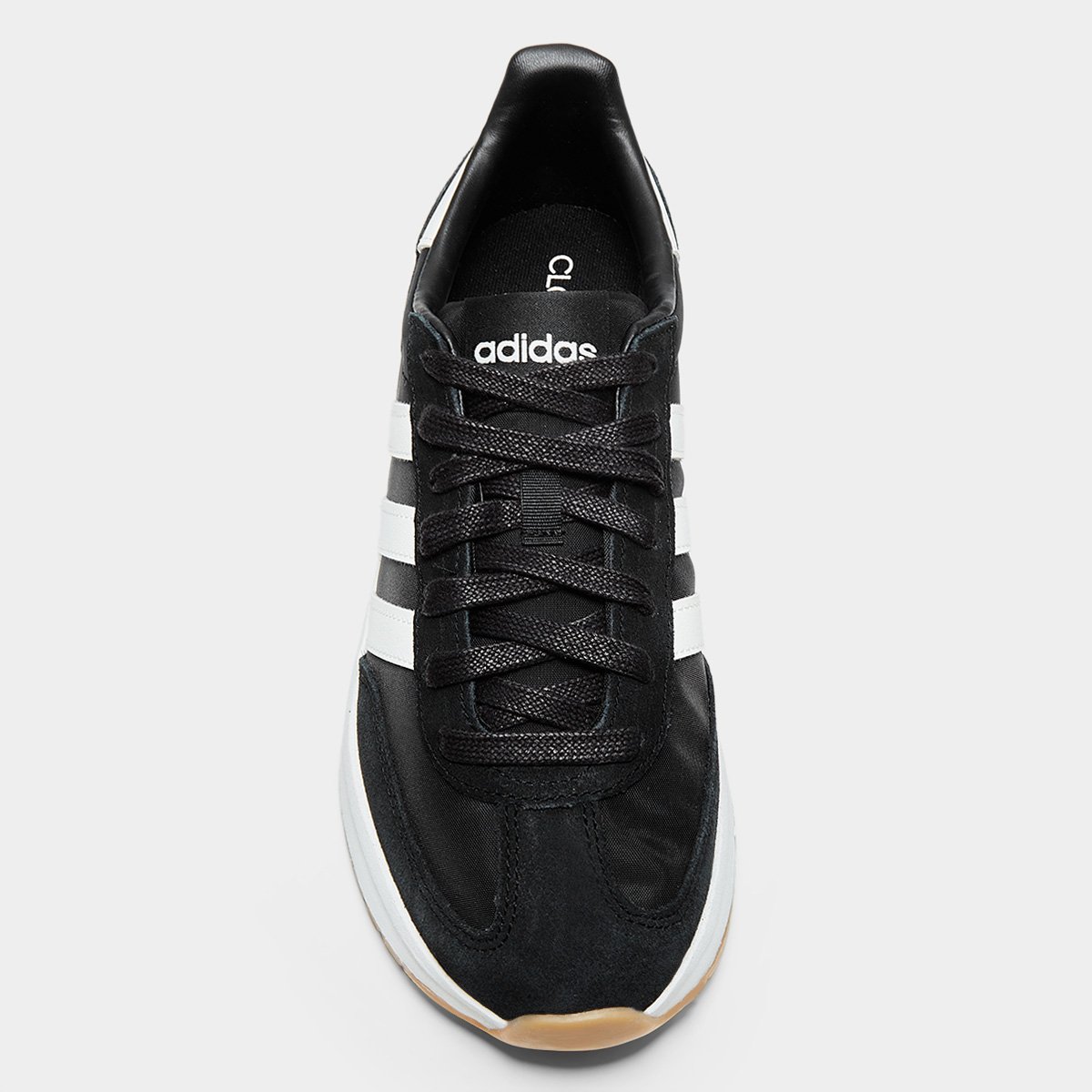 Miniatura Tênis Adidas Run 70 Feminino Preto - 34