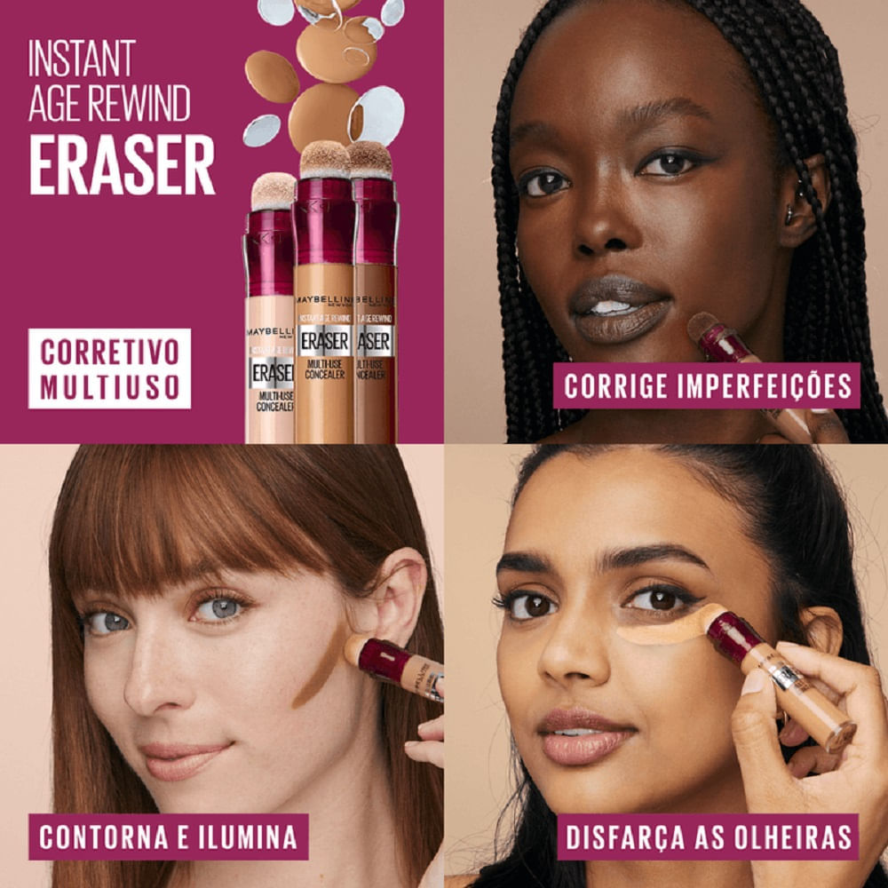Corretivo Líquido Maybelline Eraser Instant Age Rewind 120 Light 5,9ml