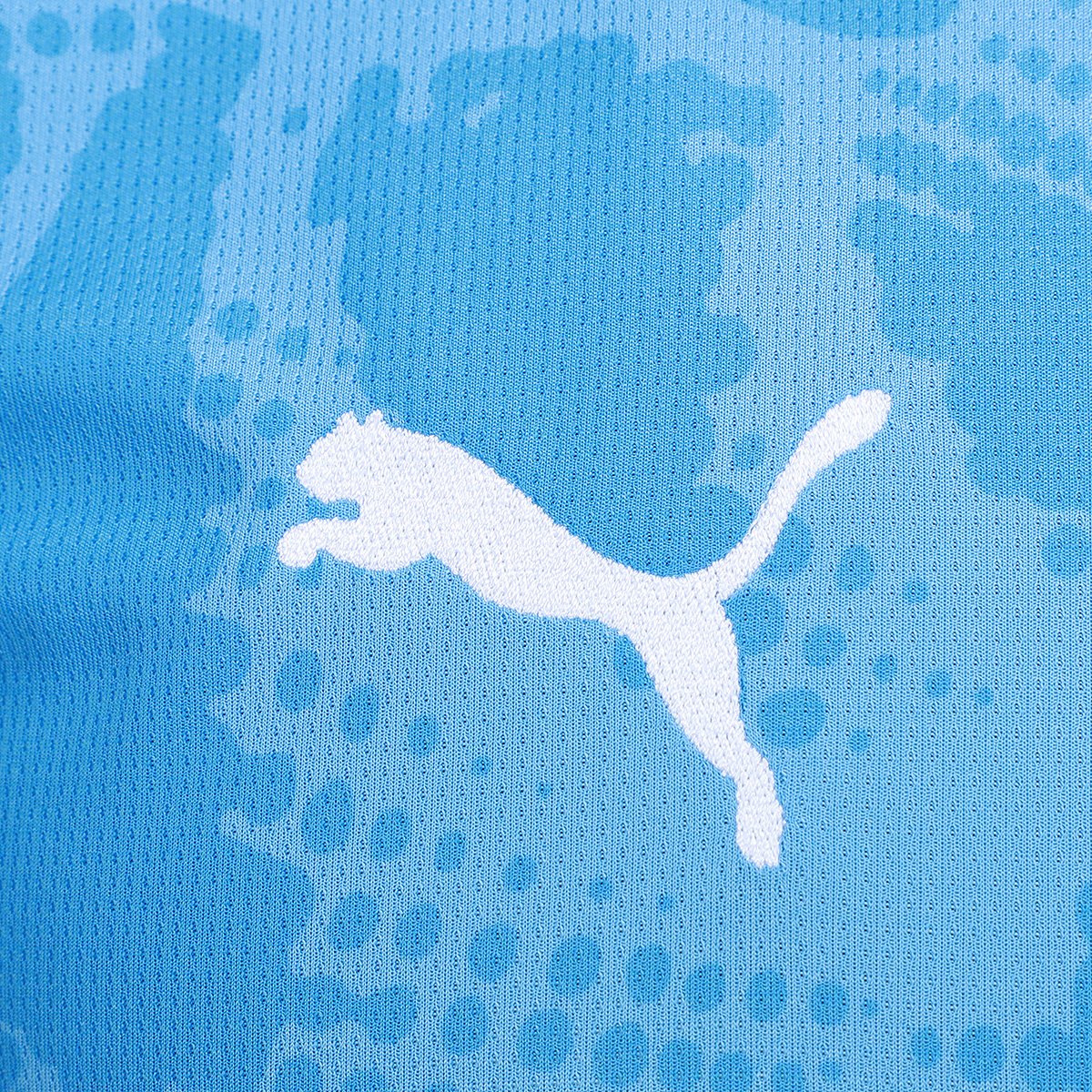 Miniatura Camisa de Goleiro Palmeiras I 25/26 s/n Torcedor Puma Masculina Azul - GG