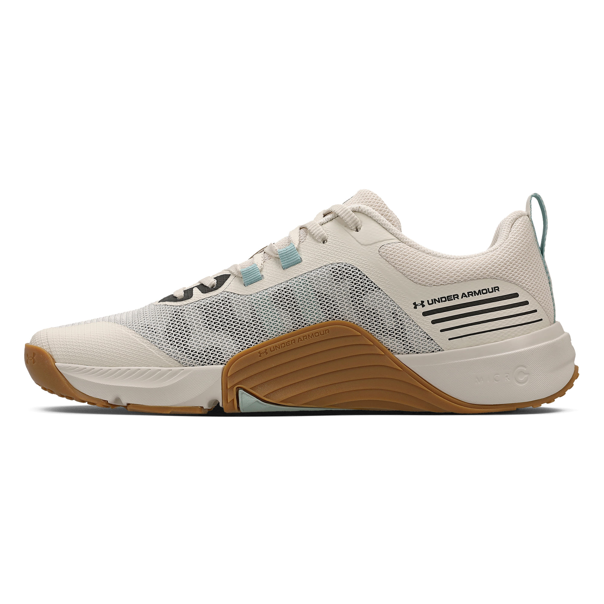 Miniatura Tênis de Treino Under Armour Tribase Reps 34 Bege