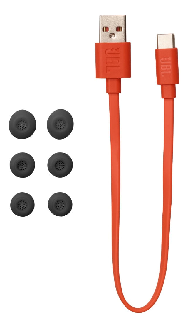 Miniatura Fone De Ouvido Bluetooth Sem Fio JBL Wave Beam 2 Com Microfone - Preto