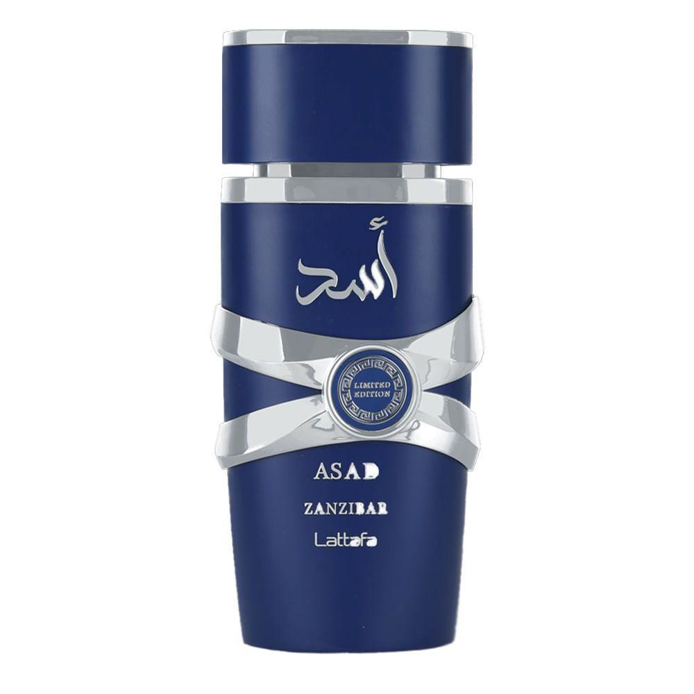 Miniatura Lattafa Asad Zanzibar Limited Edition Eau De Parfum - Perfume Masculino 100ml