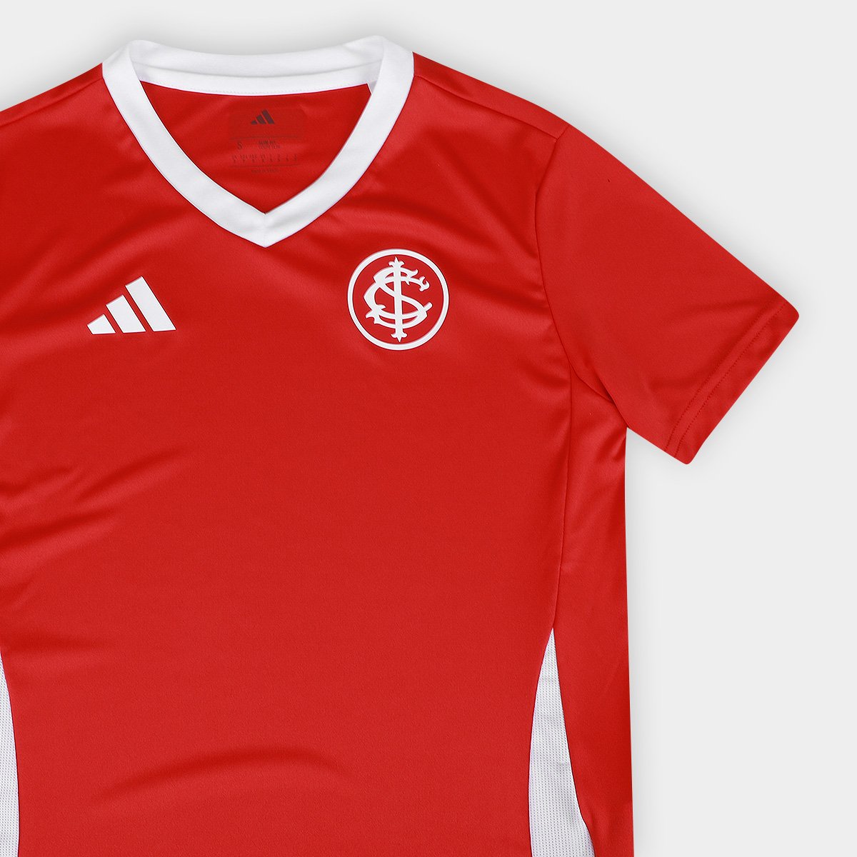 Camisa Internacional Fanshirt 25/26 Adidas Feminina Vermelho+Branco - G