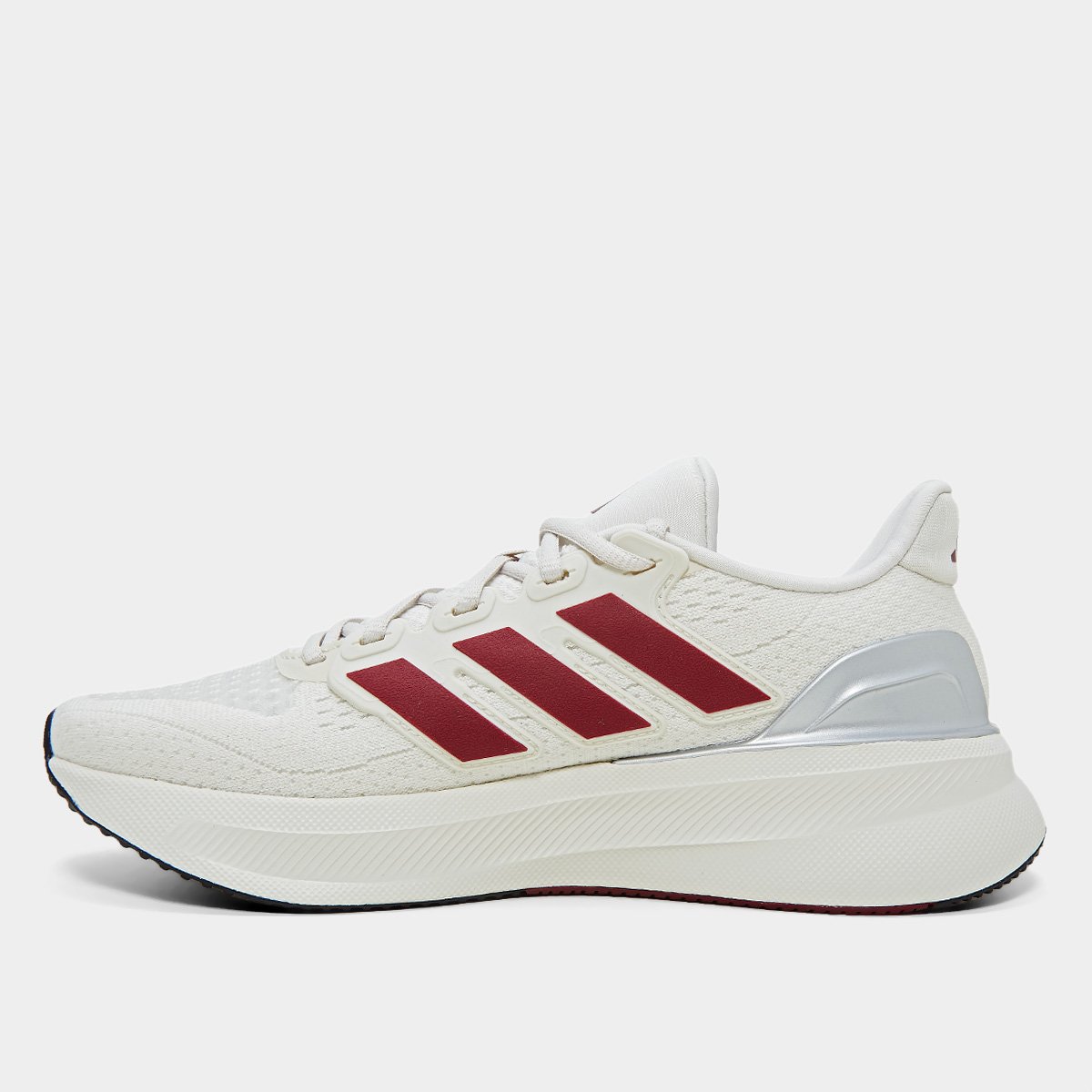 Miniatura Tênis Adidas Ultrarun 5 Feminino Cinza+Vermelho - 34