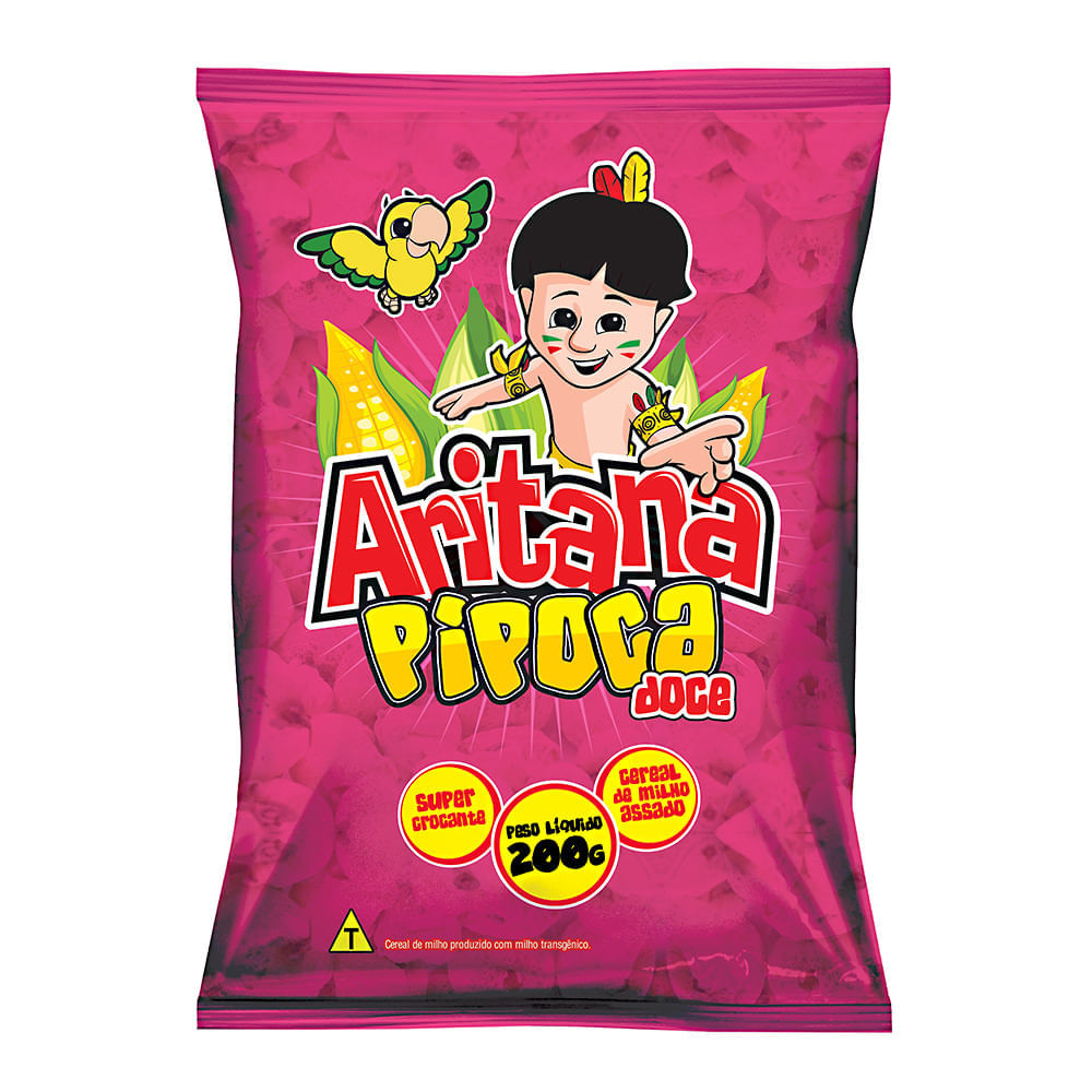 Miniatura Pipoca Doce Aritana com 200g