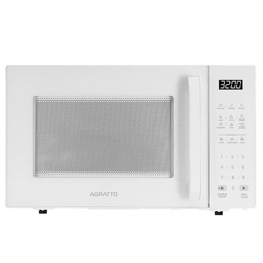 Miniatura Microondas AMIC01N-02 32 Litros 1400W 220V Agratto Branco 220V
