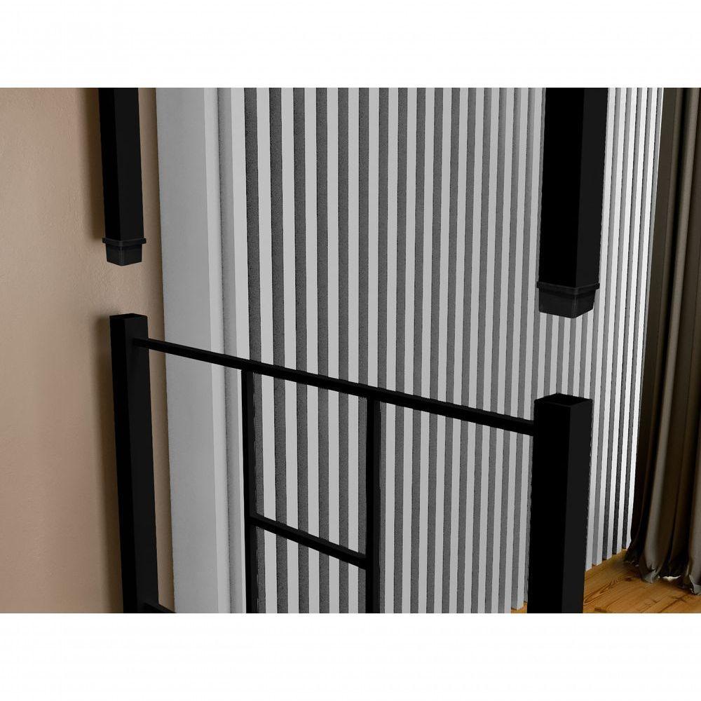 Beliche Em Aço Atenas 2 Camas- Preto Cor:preto