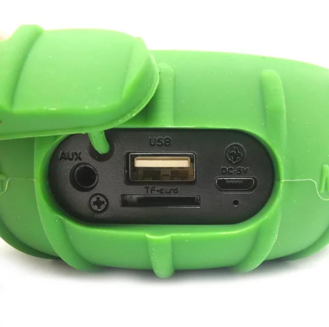 Miniatura Caixinha De Som Bluetooth 5W Portátil Bass Resistente A Água