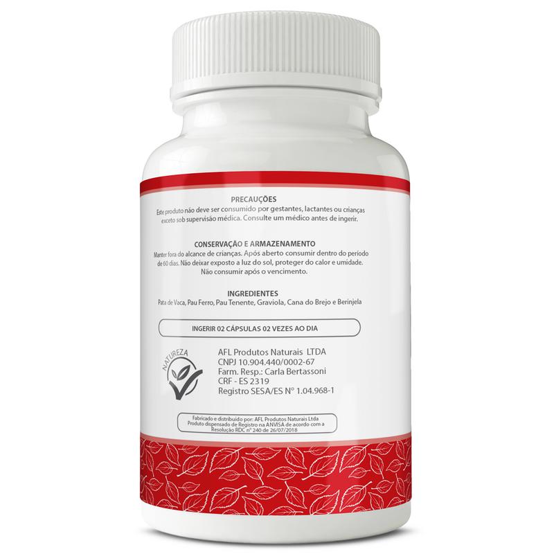 Miniatura Kit 3 Potes Chá Da Vida 500Mg 120 Cápsulas Vida Ervas