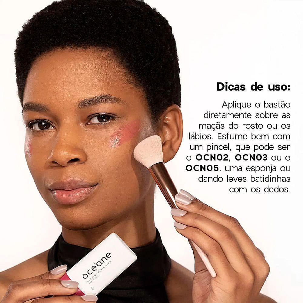 Miniatura Océane Glowing Blush Stick Bf Limited Spice Pink - Blush Em Bastão 12g