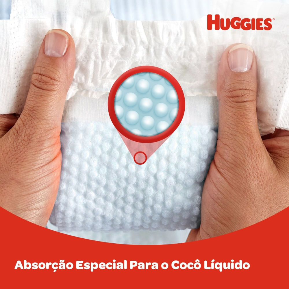 Miniatura Fralda Descartável Huggies Natural Care Recém Nascido 34 Unidades