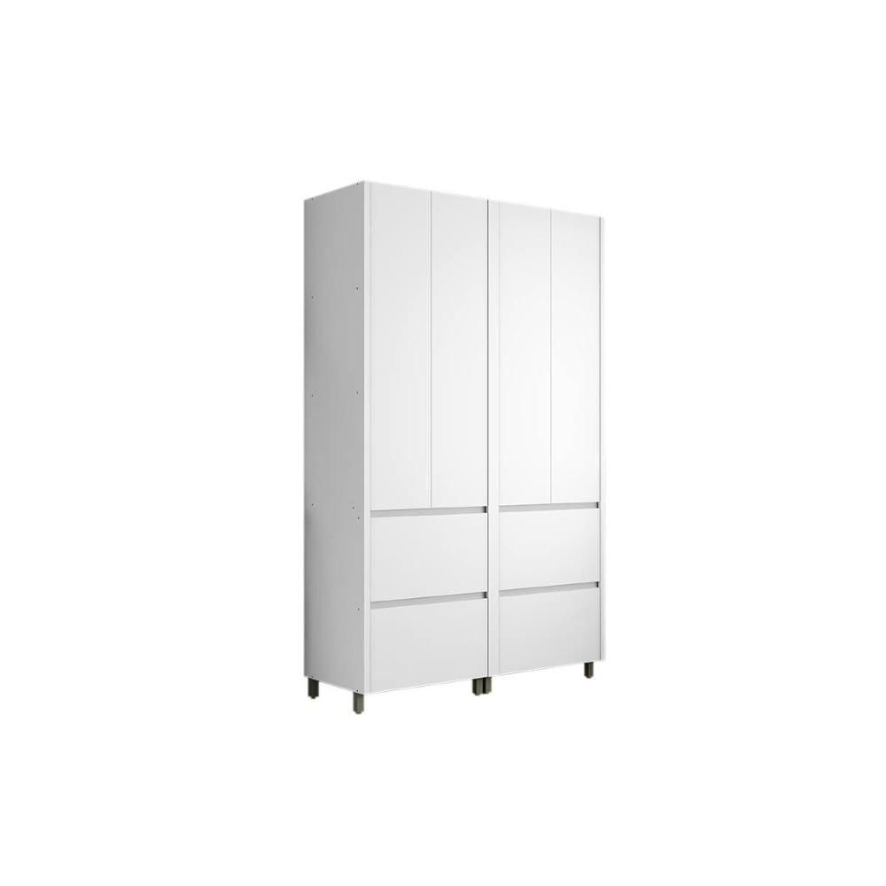 Miniatura Armário Multiuso Lavanderia Rainha C- 4 Portas E 4 Gavetas 140cm Nature-verde - Nesher