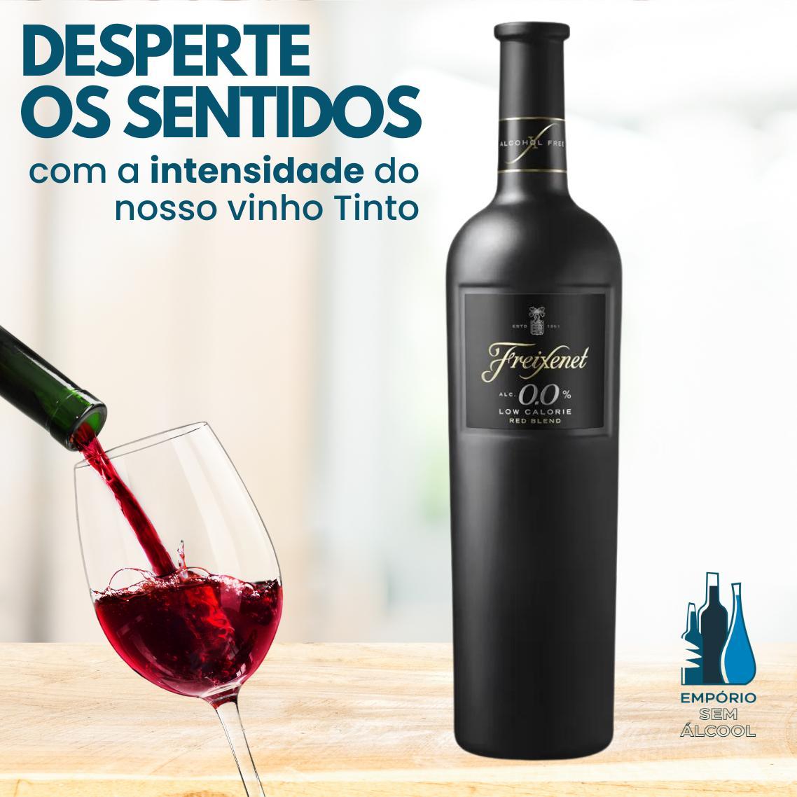 Miniatura Vinho Sem Álcool Freixenet Tinto 0,0% - 750Ml - Alemanha