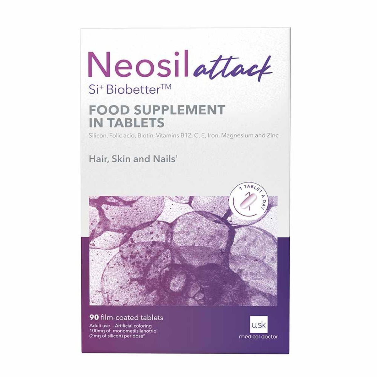 Miniatura Neosil Attack 100Mg Polivitamínico 90 Comprimidos