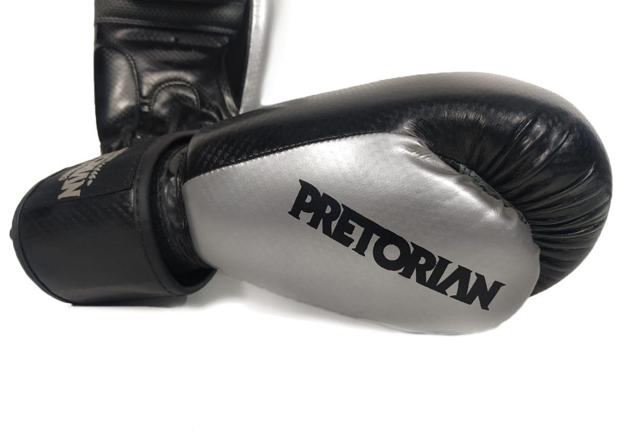 Kit Luva Pretorian Elite 12Oz + Bandagem + Protetor Bucal