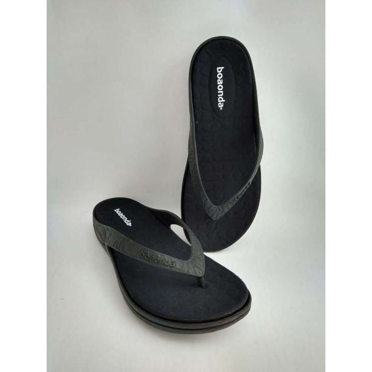 Miniatura Chinelo Boa Onda Lily Feminino - PRETO 33/34