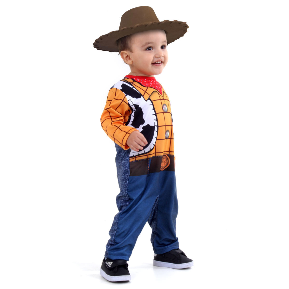 Miniatura Fantasia Woody Bebê - Disney - Toy Story M