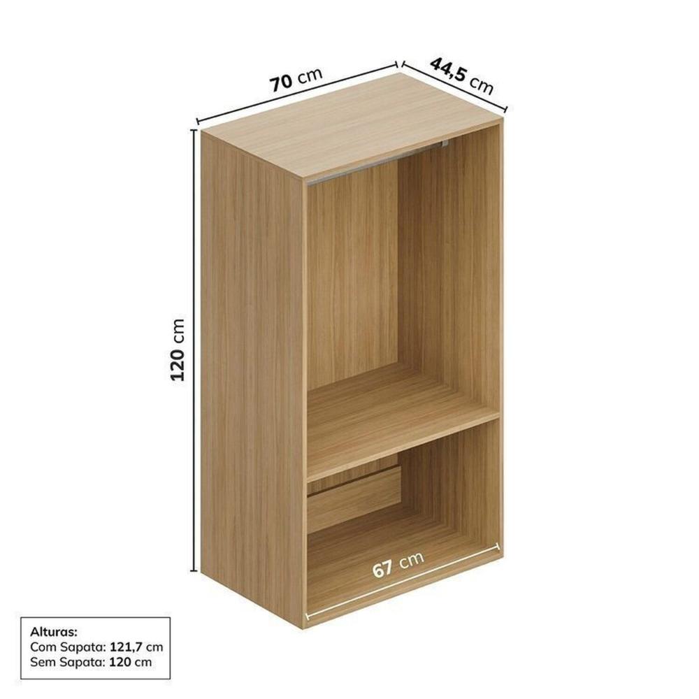 Miniatura Módulo 70x120 2 Portas Frame Cabecasa madeiramadeira Acácia
