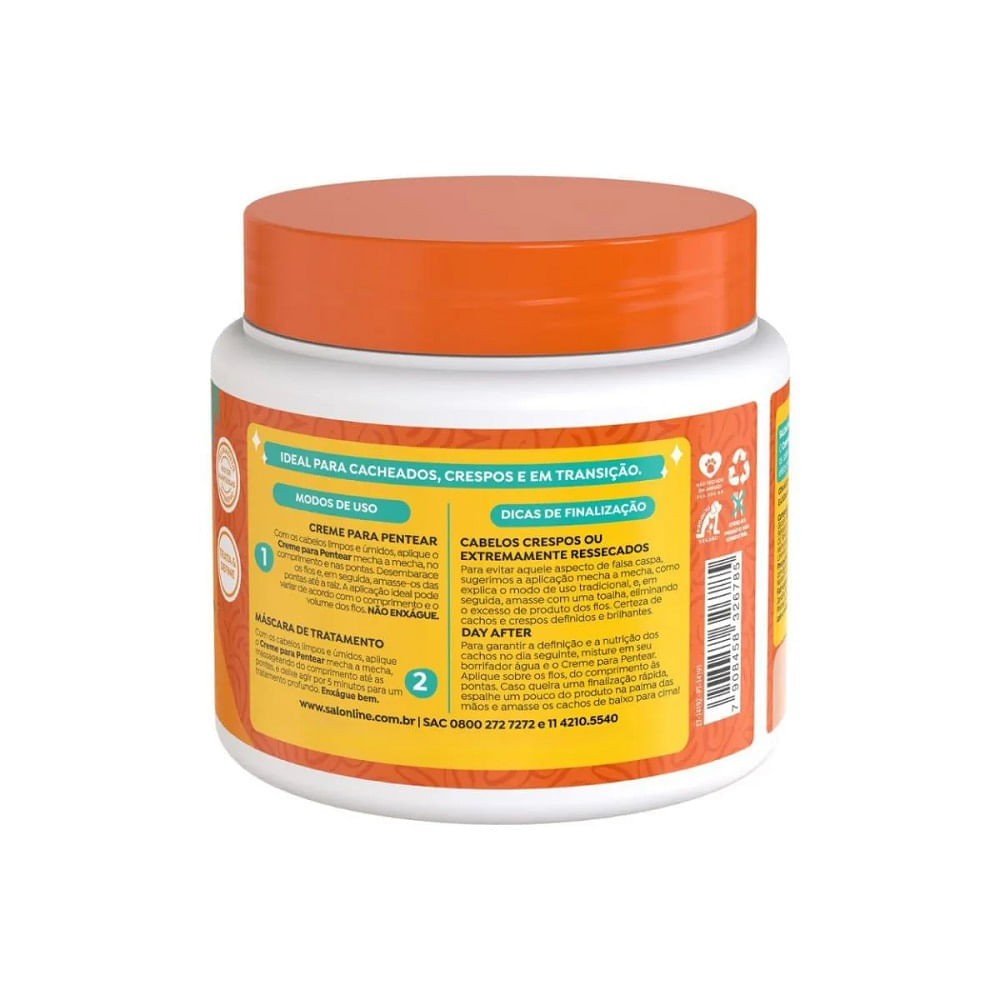 Miniatura Creme de Pentear Salon Line Ativador de Cachos Definição Nutritiva 500g