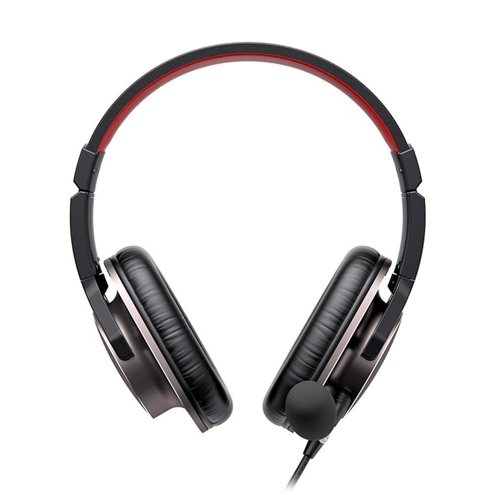 Miniatura Headset Gamer Havit Gamenote, 50mm, PS4, XBOX, Preto e Vermelho - H2030S