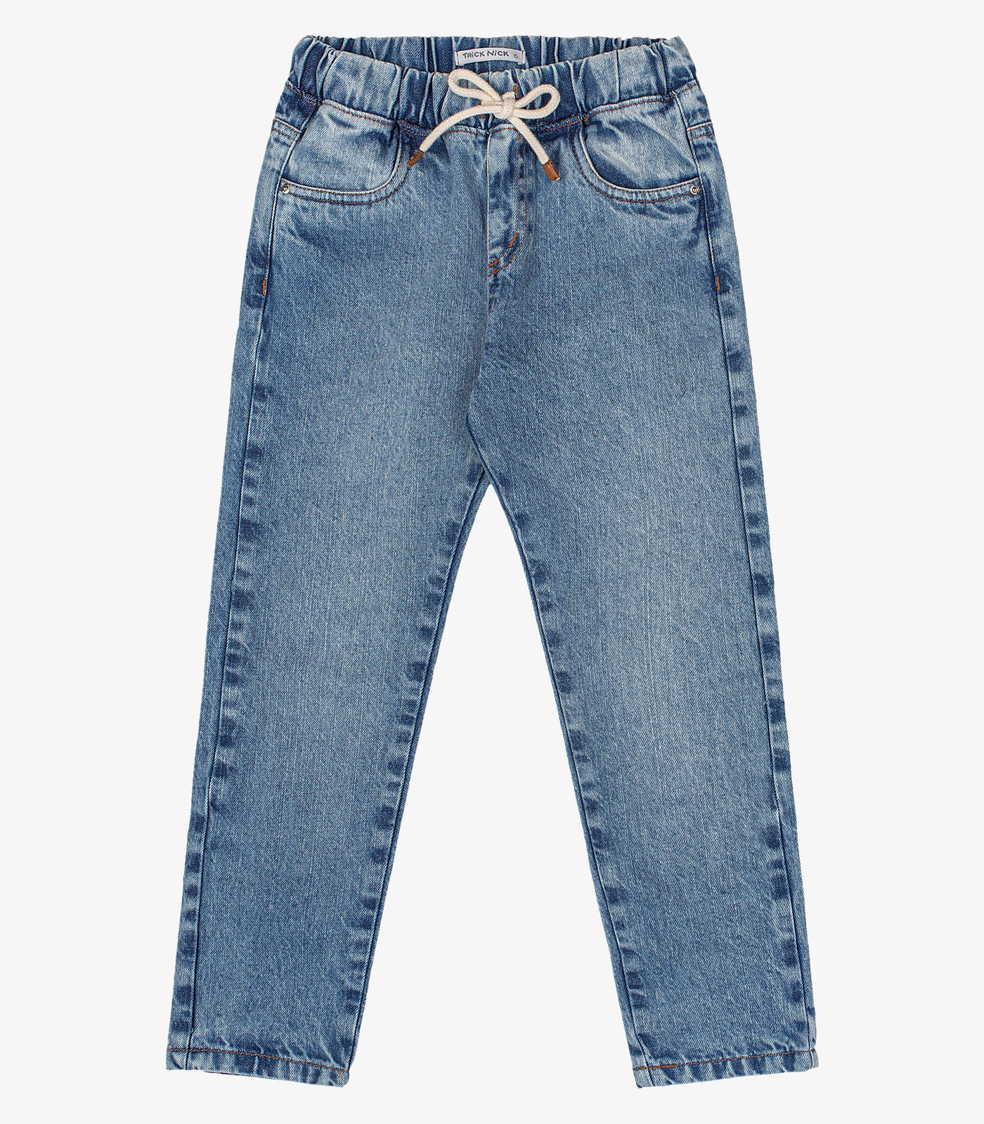 Miniatura Calça Jeans Infantil Masculina Trick Nick Azul 10
