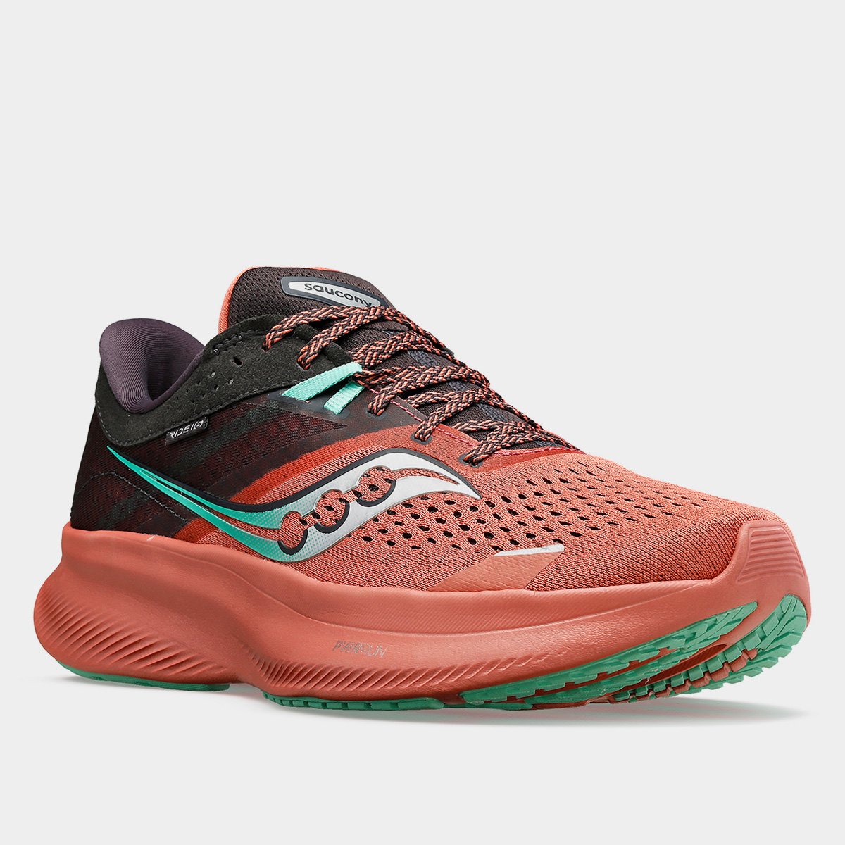 Miniatura Tênis Saucony Ride 16 Feminino Laranja+Preto - 35