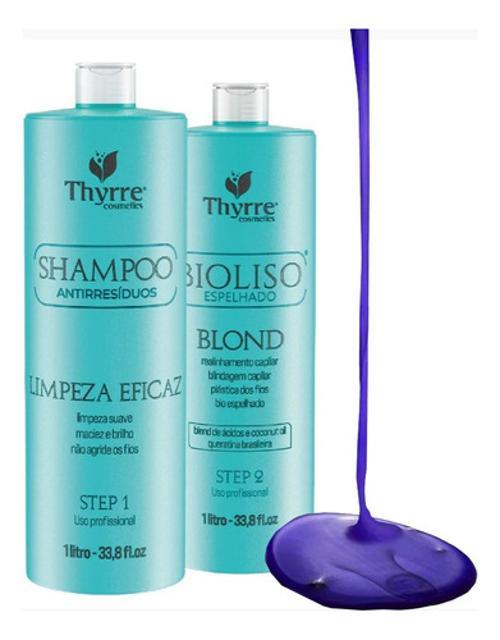 Miniatura Kit Bioliso Espelhado Sem Formol - Eaê Thyrre Cosmetics