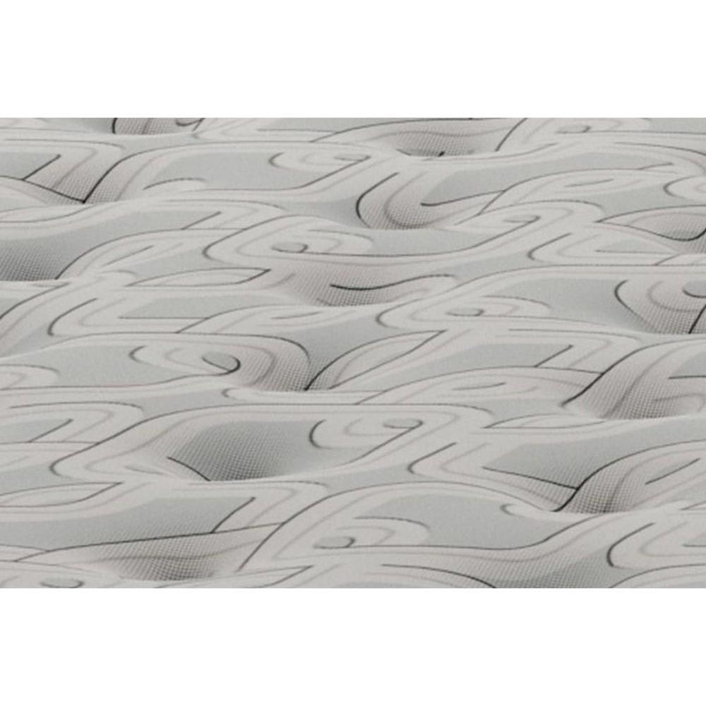 Miniatura Cama Box King: Colchão Molas Sealy Posturepedic Passion + Base Crc Suede Black(193X203)