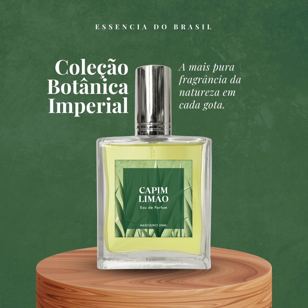 Miniatura Perfume Capim Limão Masculino 50Ml - Natural E Vegano