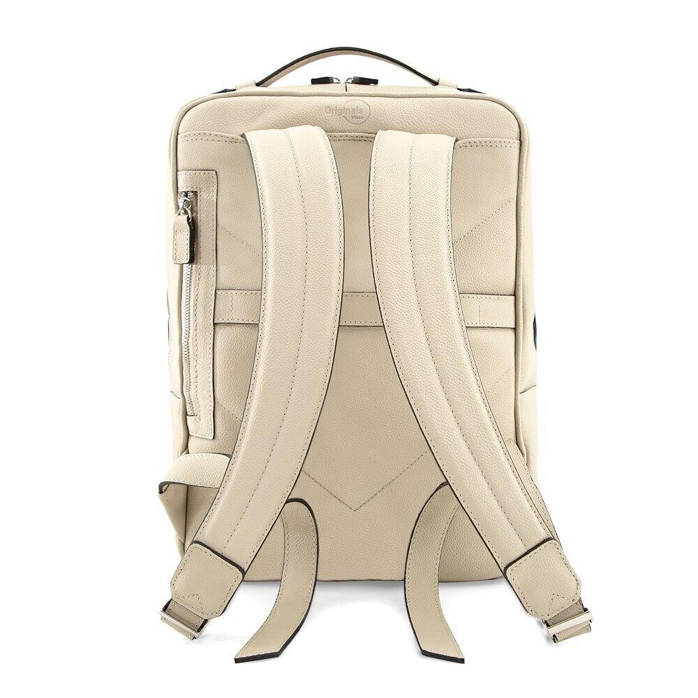 Mochila para MacBook 16'' iPlace, Pampas, Couro Bege