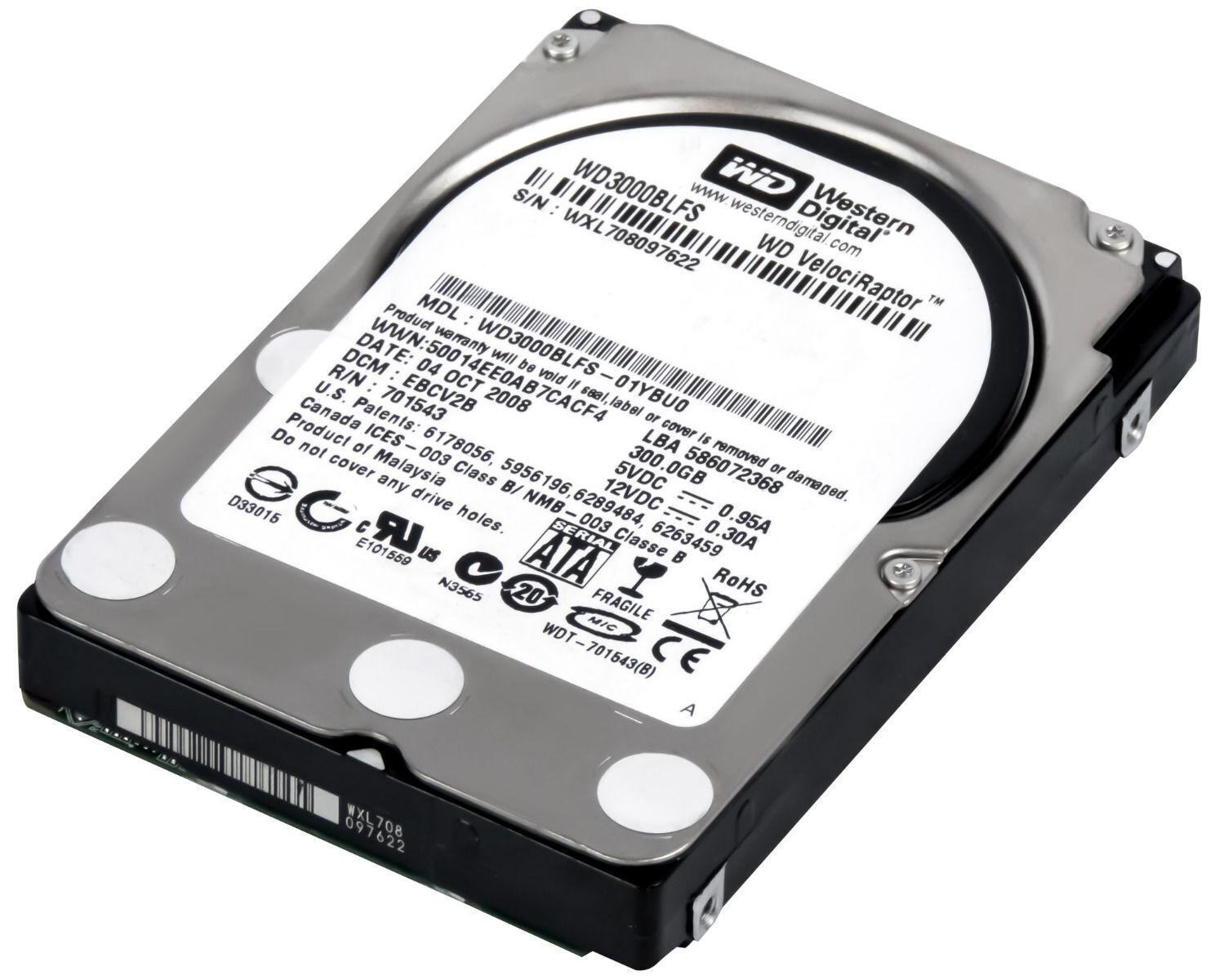 Miniatura HD WD SATA 300GB 10K 2.5 VelociRaptor