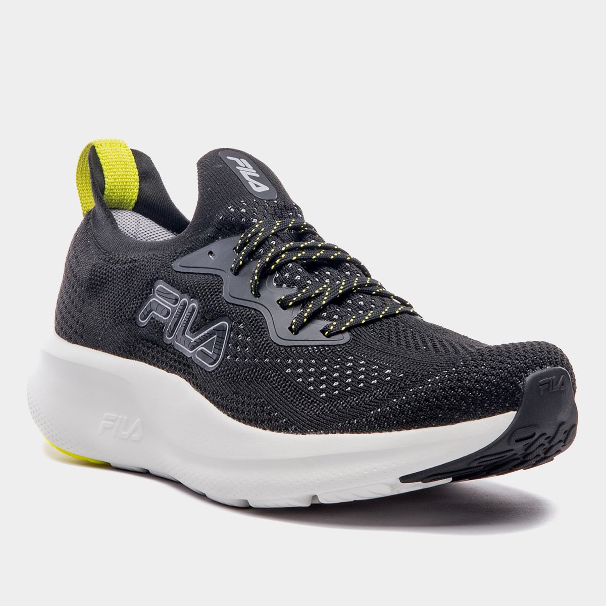 Miniatura Tenis Fila Inclusion Masculino Preto+Cinza - 38